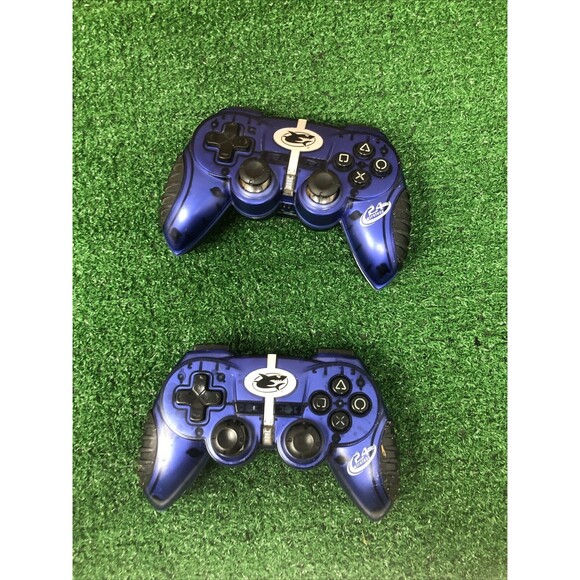 Broken Mad Catz Gameshark Wireless PlayStation 2 PS2 PS1 Controller For Parts - Picture 1 of 7